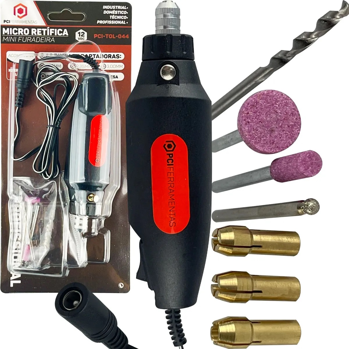 MICRORETIFICA 12V PINO P4 SEM FONTE