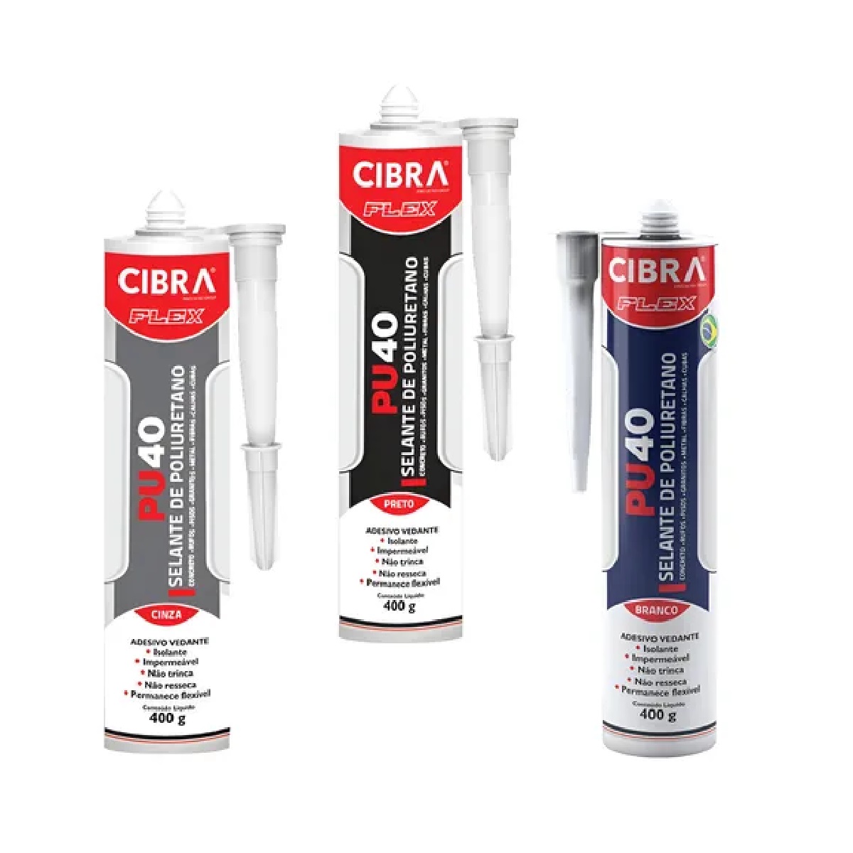ADESIVO POLIURETANO PU40 400G BRANCO