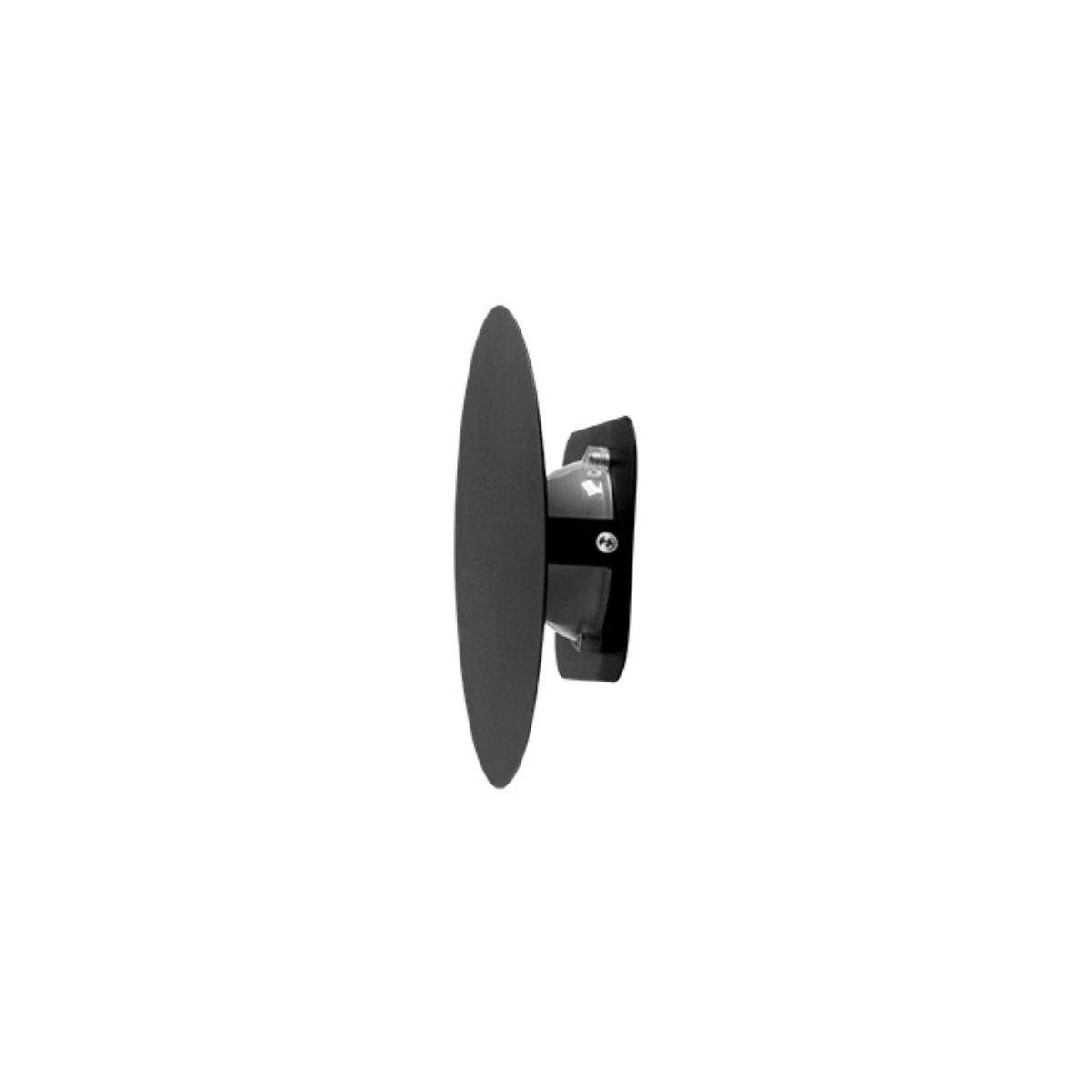 ARANDELA/PLAFON TASCHIBRA LUNA 210 10W 2700K LED PRETO FOSCO
