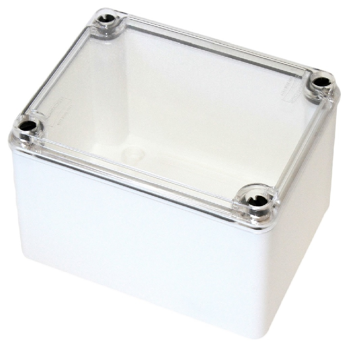 CAIXA COMANDO PLASTICA 155X115X80CM TAMPA TRANSPARENTE IP66 - SCHUMACHER