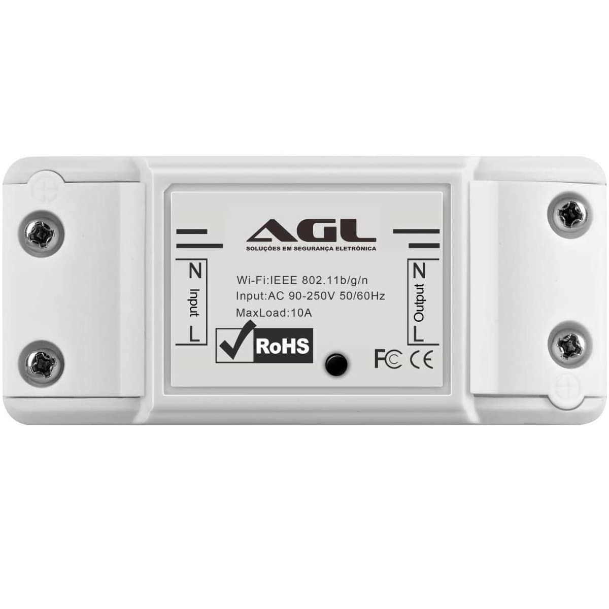 MODULO AUTOMACAO INTELIGENTE WIFI 1 CANAL 10A AGL