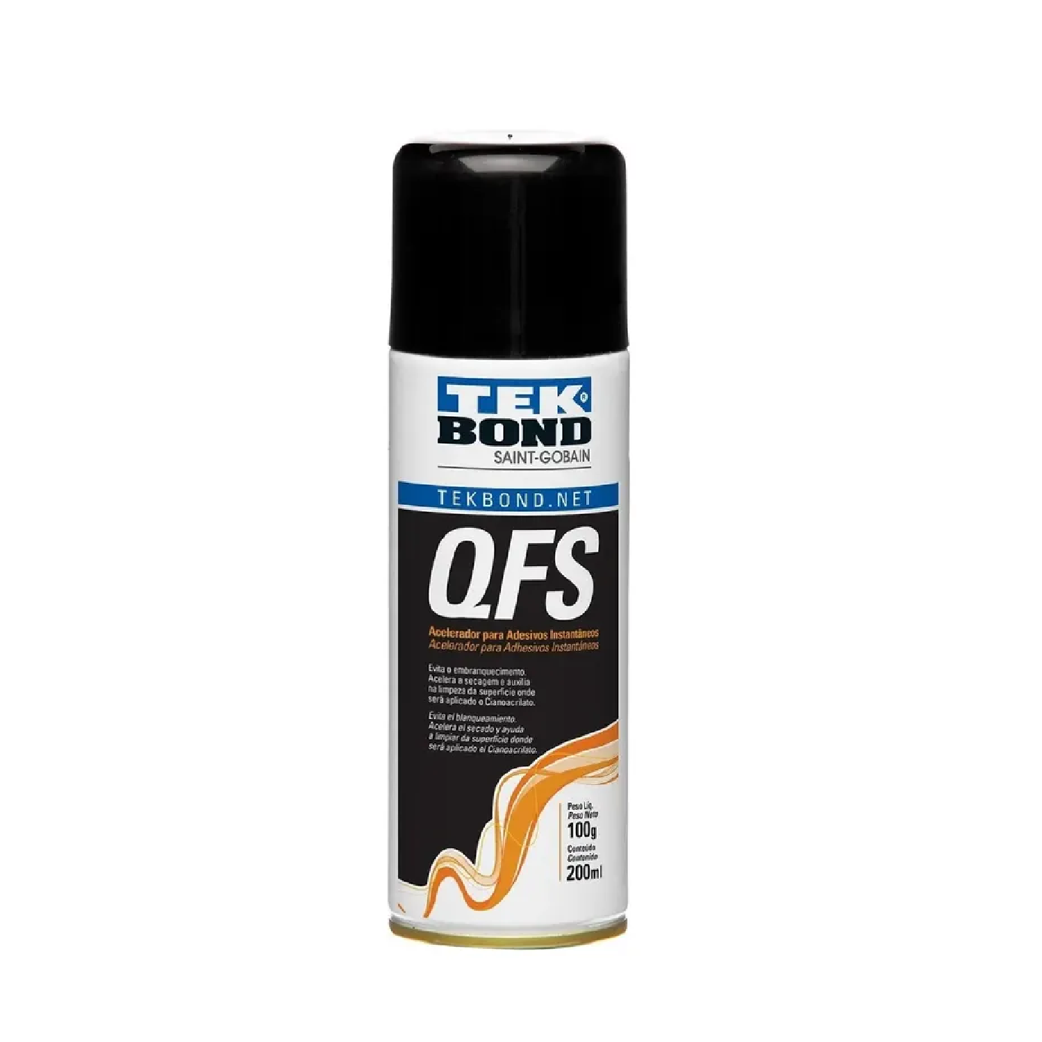 SPRAY ACELERADOR PARA ADESIVOS INSTANTANEOS CIANO 200ML 100G