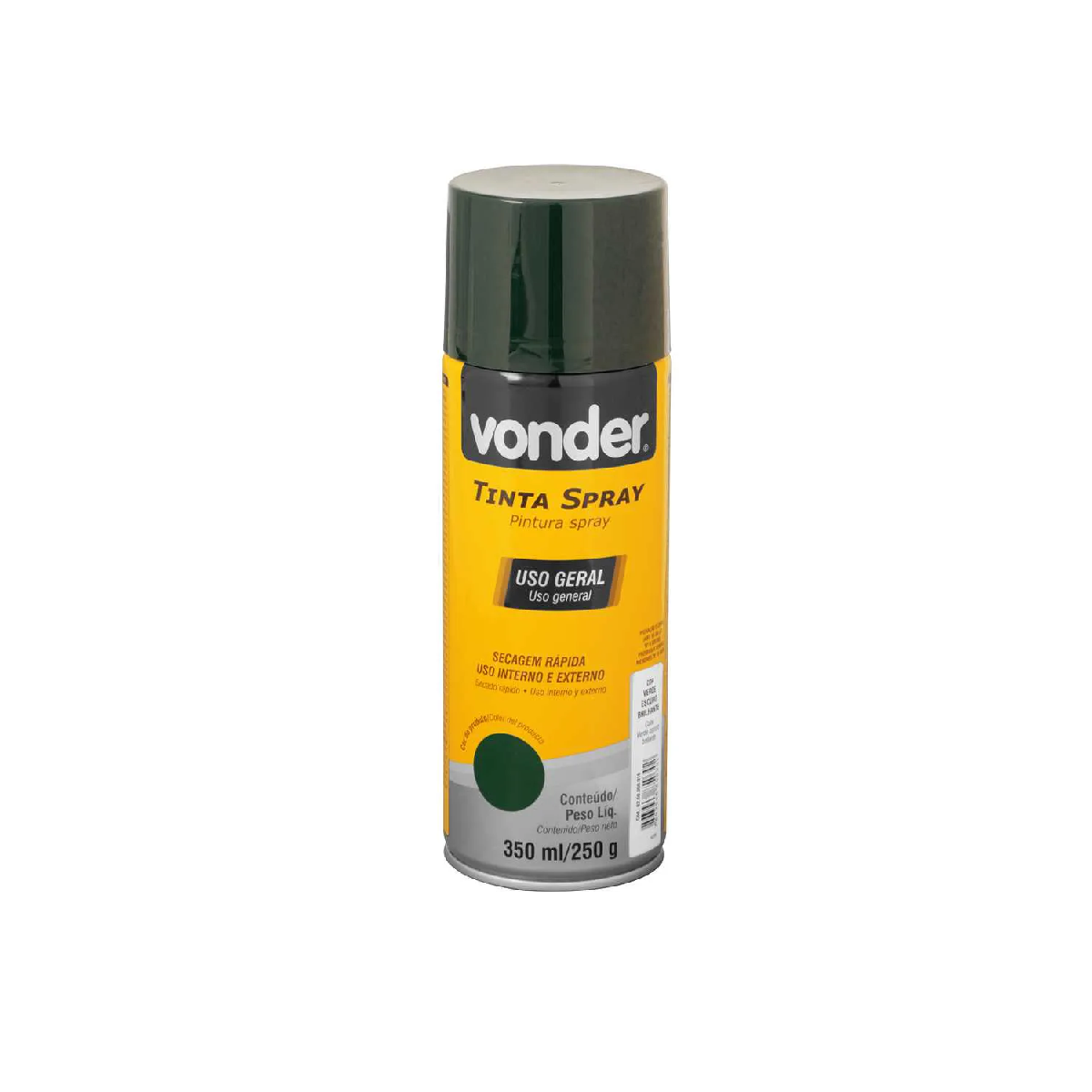 SPRAY TINTA VERDE ESCURO 400ML/250G