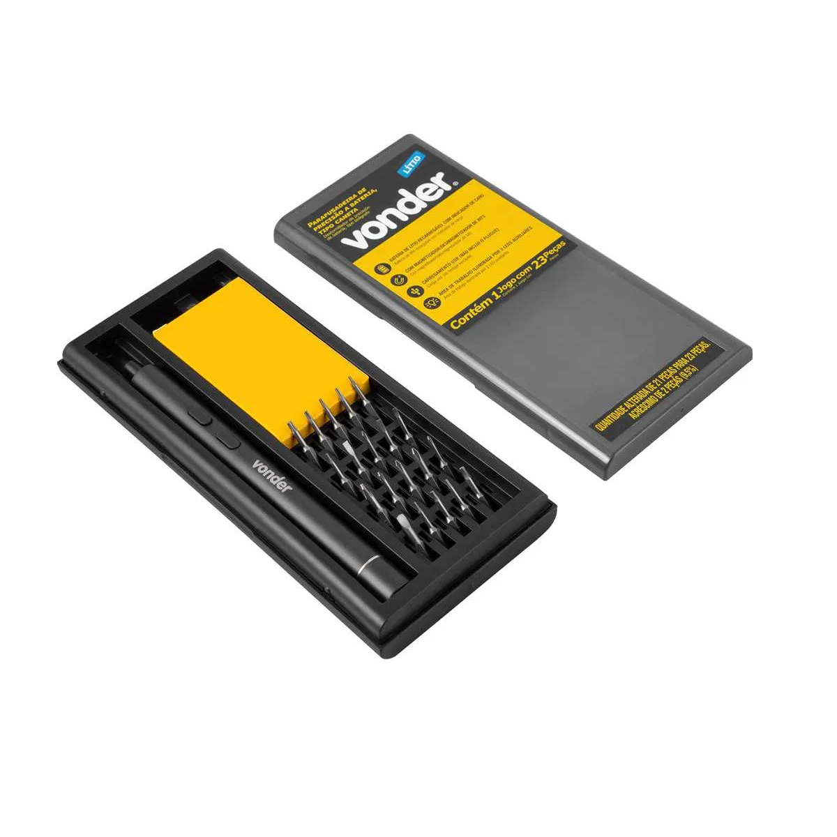 PARAFUSADEIRA PRECISAO 3,7V CANETA - VONDER