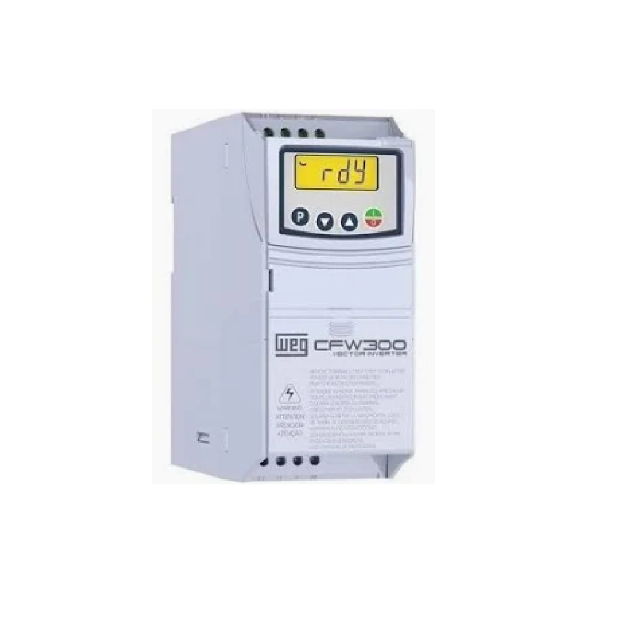 INVERSOR DE FREQUENCIA TRIFASICO 3 CV 380V 2,2KW 4,8A  CFW300 CFW300A04P WEG