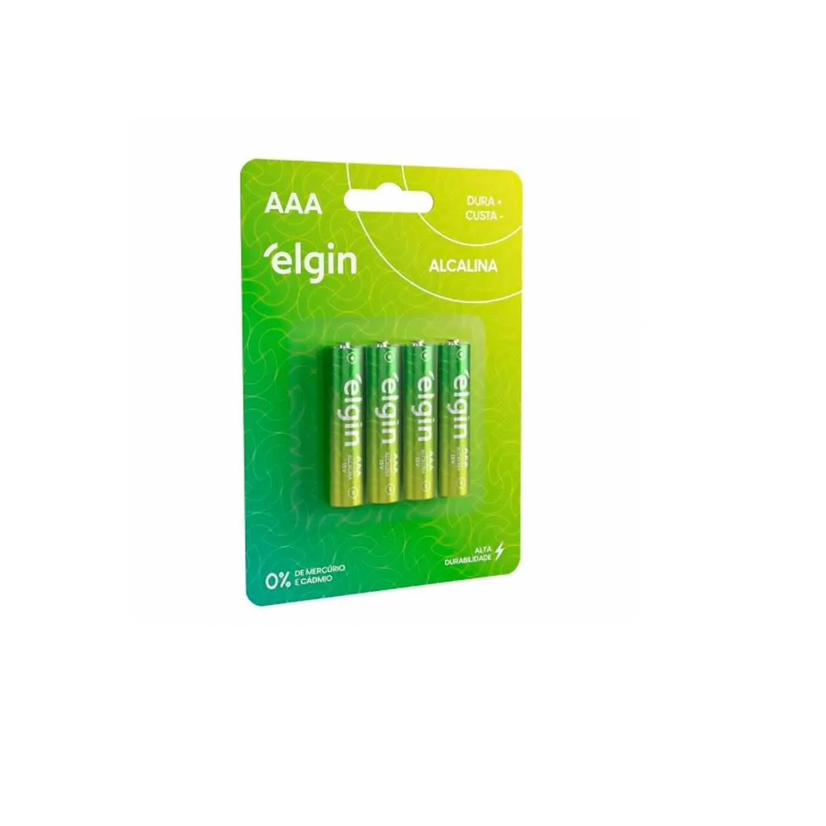 PILHA ALCALINA AAA PALITO 1,5V C/4PC