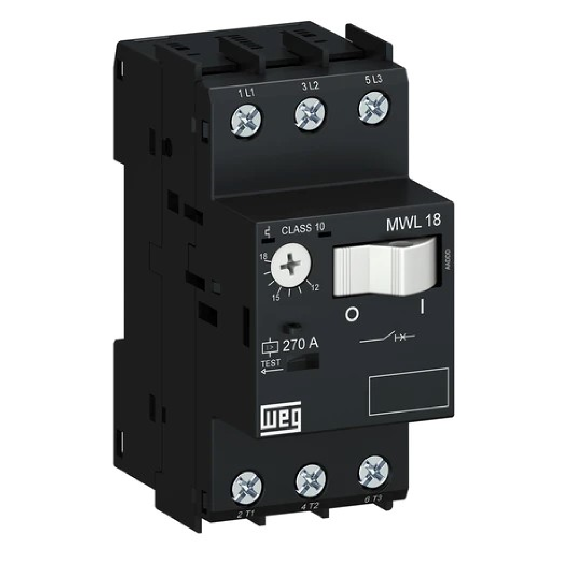 DISJUNTOR-MOTOR MWL18-3-D016 1-1,6 A WEG