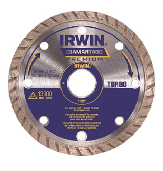 DISCO CORTE DIAMANTADO TURBO 20X110MM - FERTAK