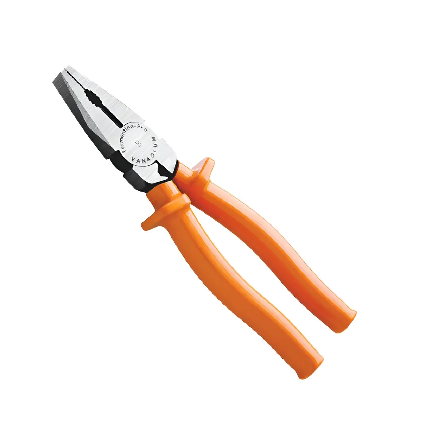 ALICATE UNIVERSAL ELETRICISTA 8 CABO ISOLADA PVC LARANJA  1000V - TRAMONTINA