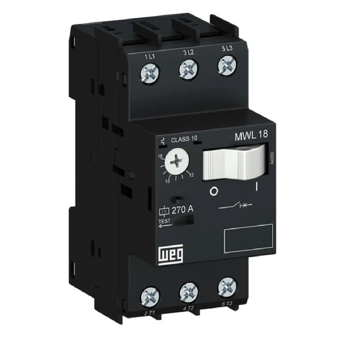 DISJUNTOR-MOTOR MWL18-3-D025 1,6-2,5 A WEG