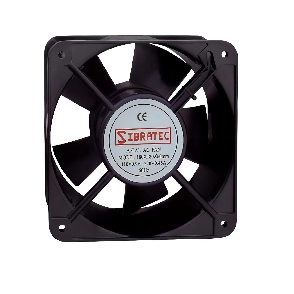 MICROVENTILADOR 180X180X60MM BIVOLT 110/220V - SIBRATEC / JNG