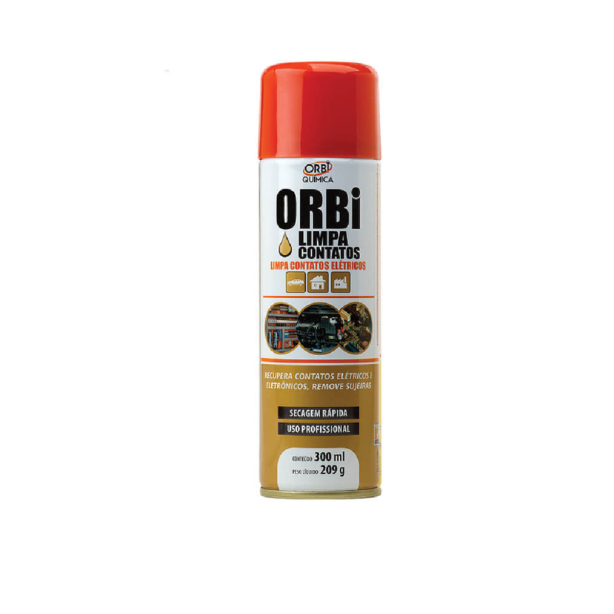SPRAY LIMPA CONTATO ELETRICO  300ML - ORBI