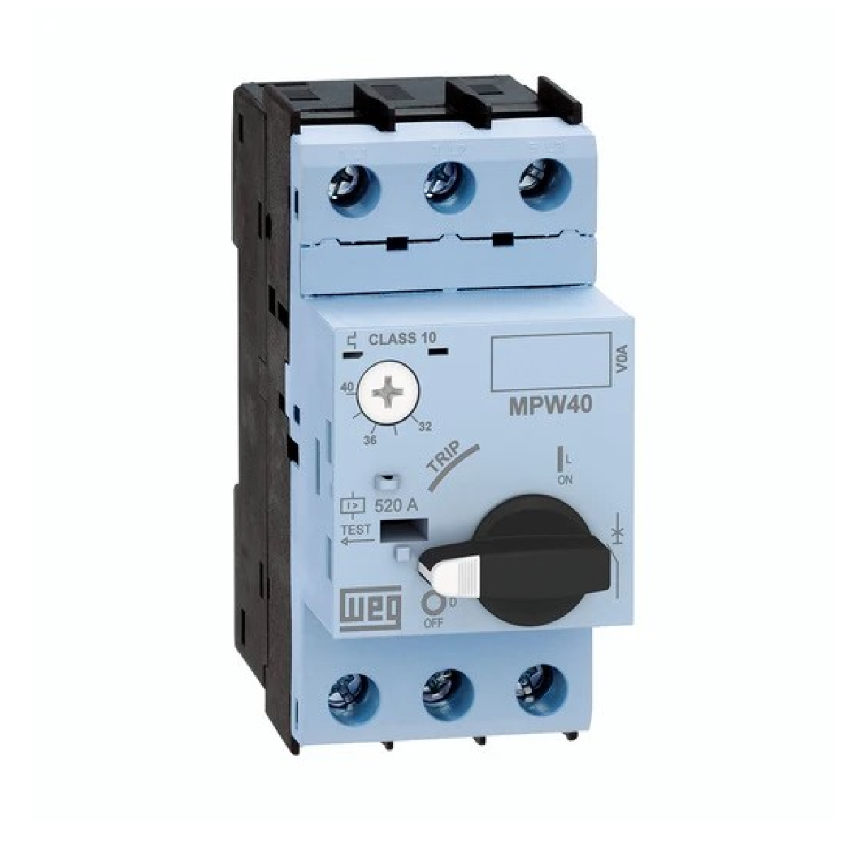 DISJUNTOR-MOTOR AZ MPW40-3-U032 AZUL 25-32 A - WEG