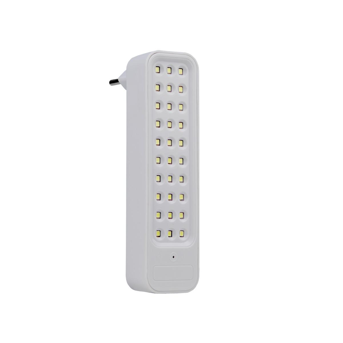 LUMINÁRIA DE EMERGÊNCIA 30 LEDS COM PINO 1W BLUMENAU