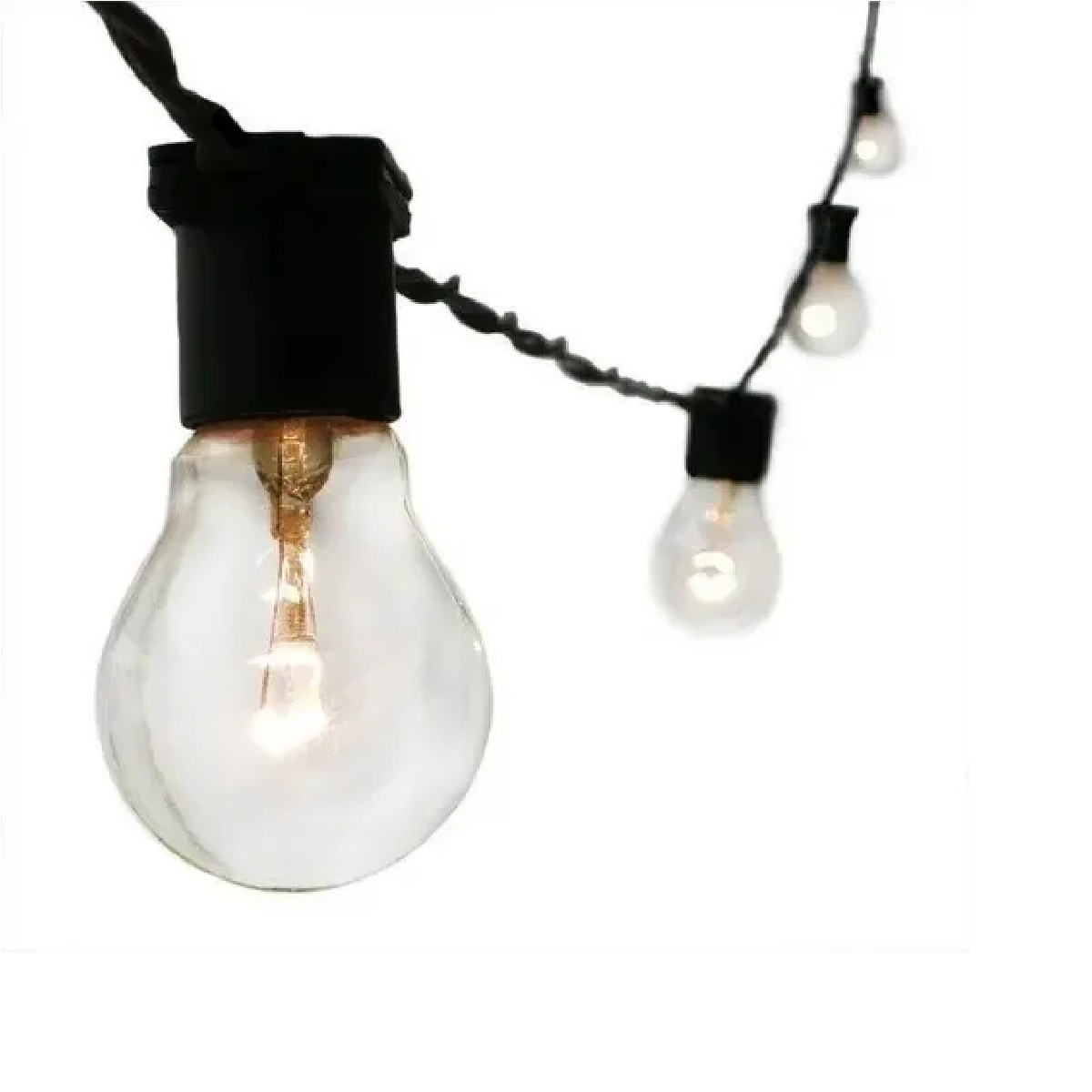 VARAL DE LUZES FESTÃO - 20M COM 20 SOQUETES E-27