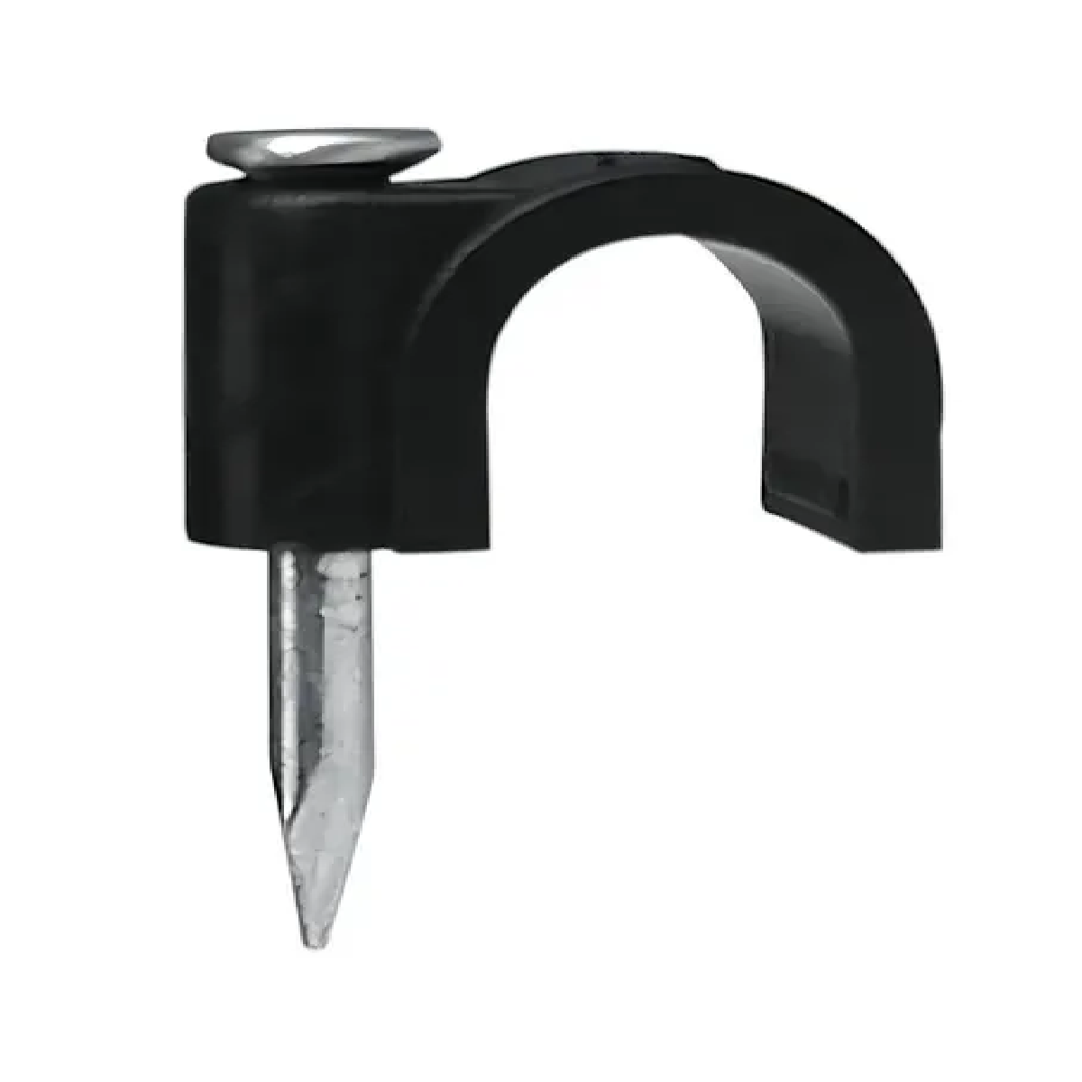 GRAMPO MONTADO 6MM PRETO PACOTE COM 50 UNIDADES