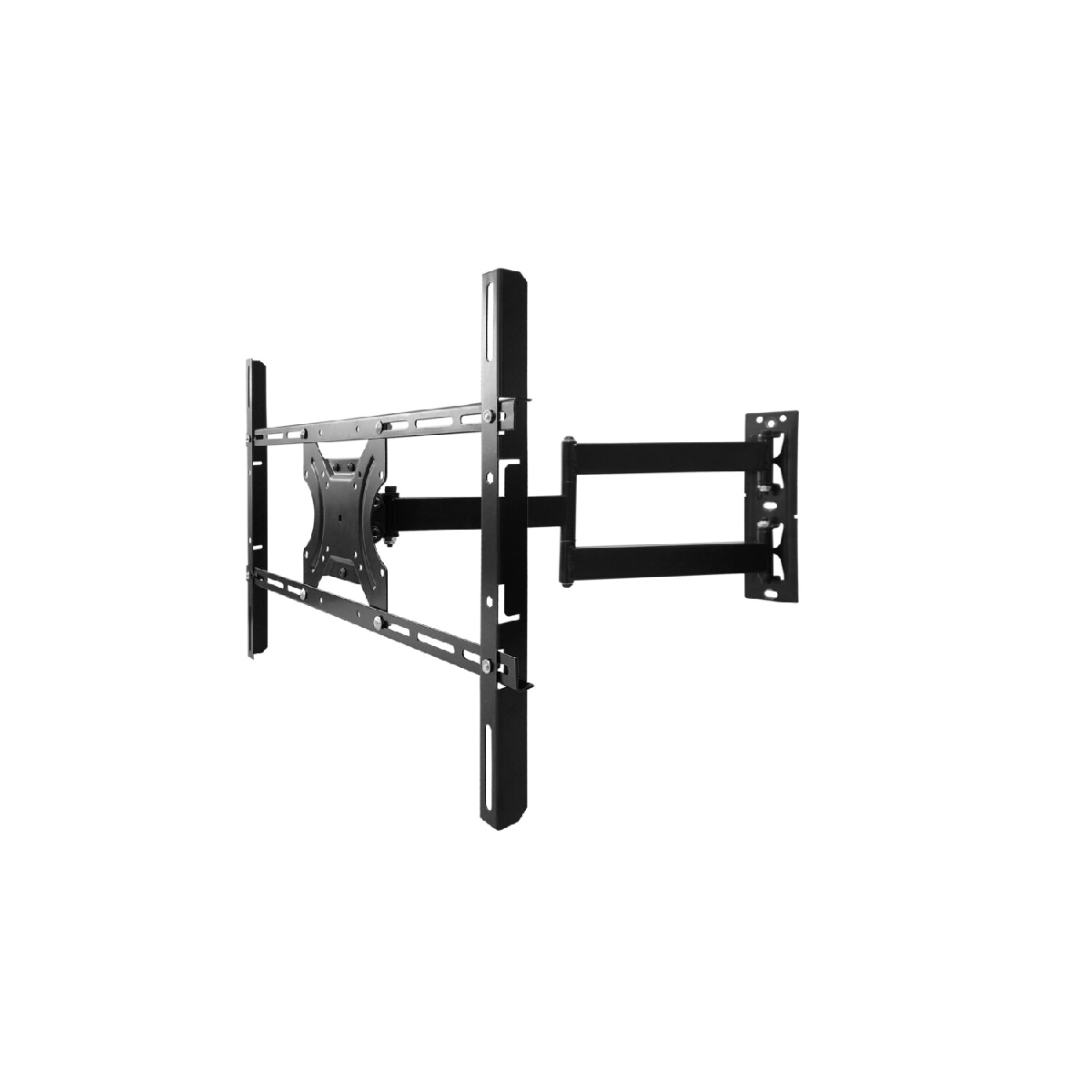 SUPORTE TV LCD LED 10" A 85" 3 MOVIMENTO PRETO - BRASFORMA