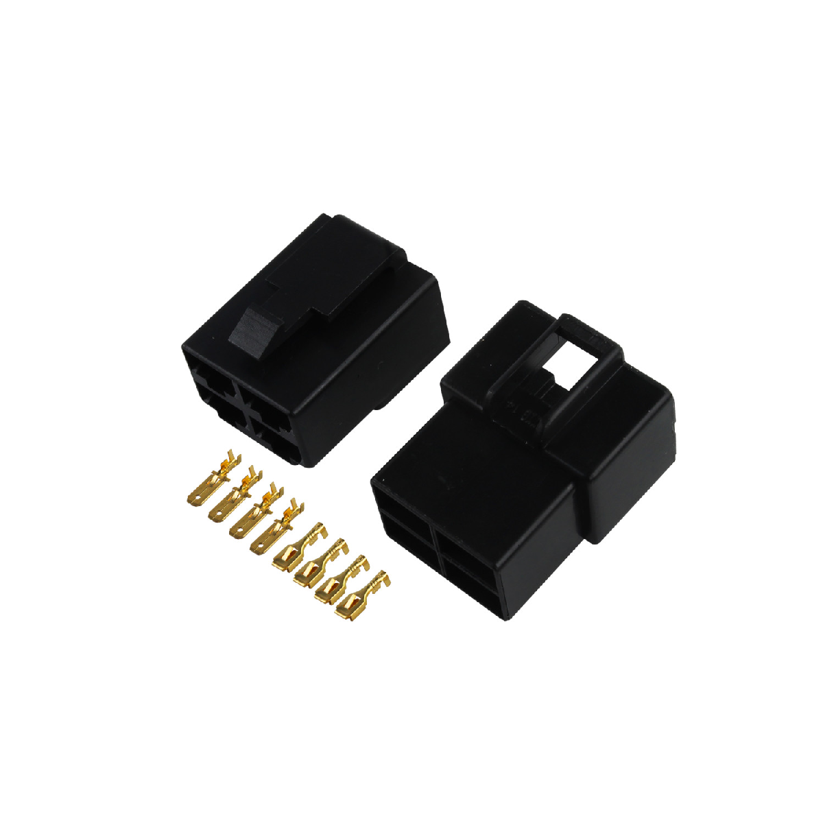 KIT CONECTOR 4 VIAS COM TRAVA