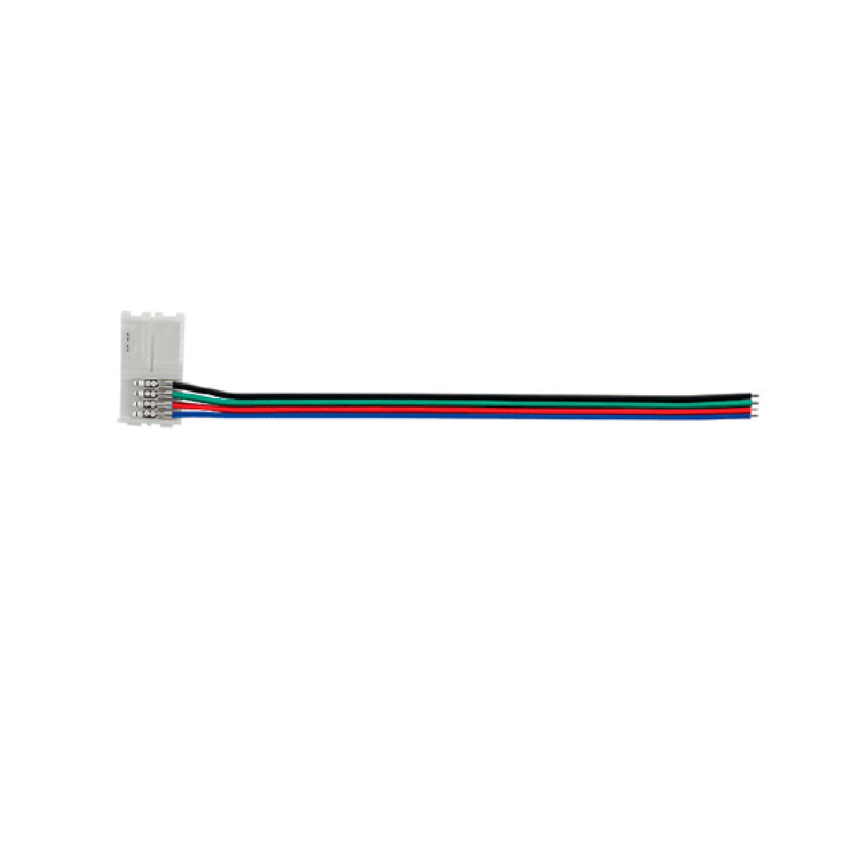 FITA LED CONECTOR 4 FIOS P/ FITA LED RGB STELLA