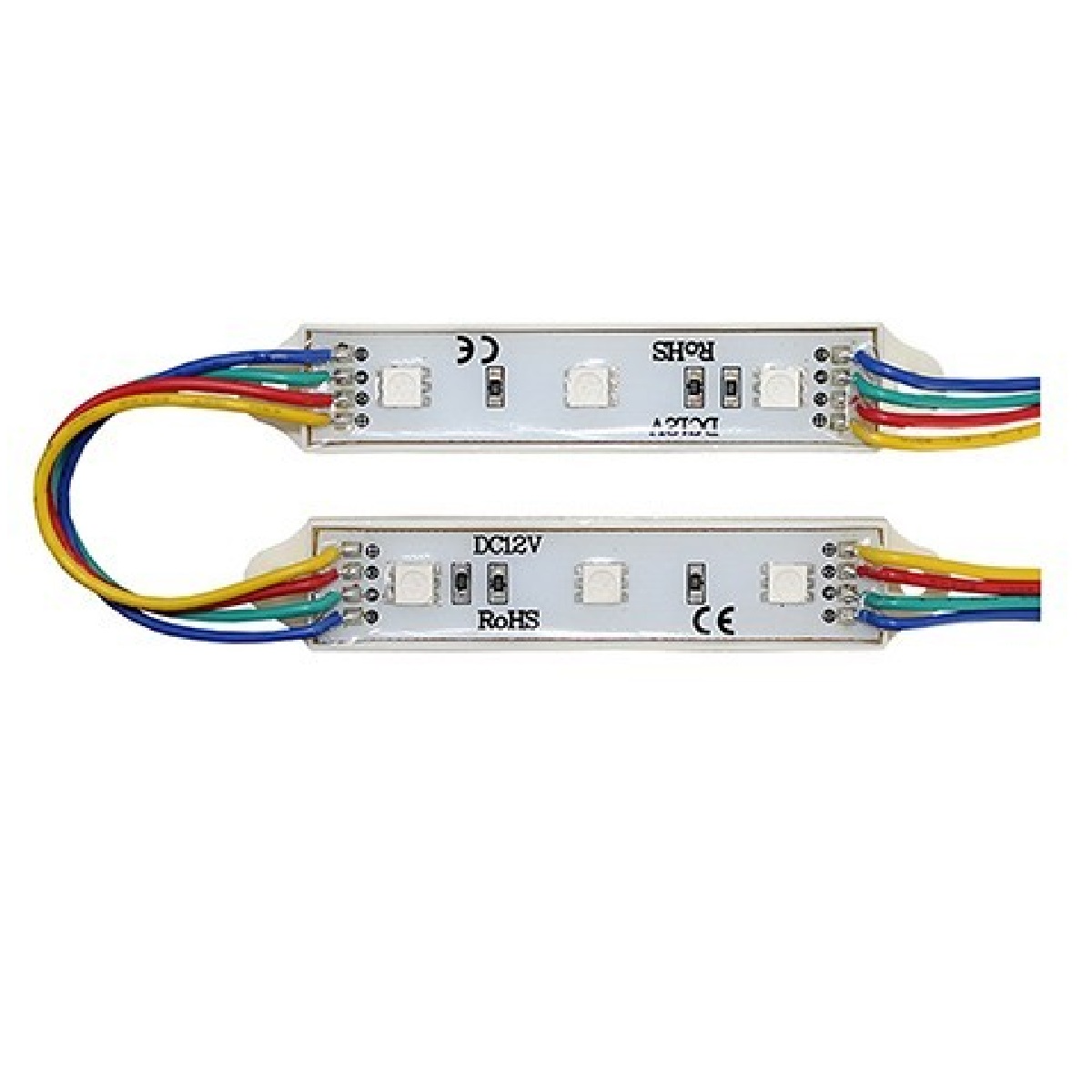 FITA LED MODULO 3 LEDS 0,72W IP65 12V RGB