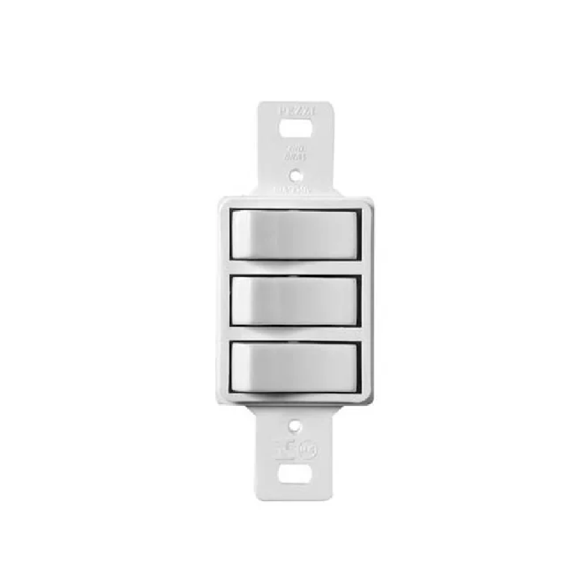 CONJUNTO 3 INTERRPTORES PARALELOS SEM PLACA PEZZI 10000