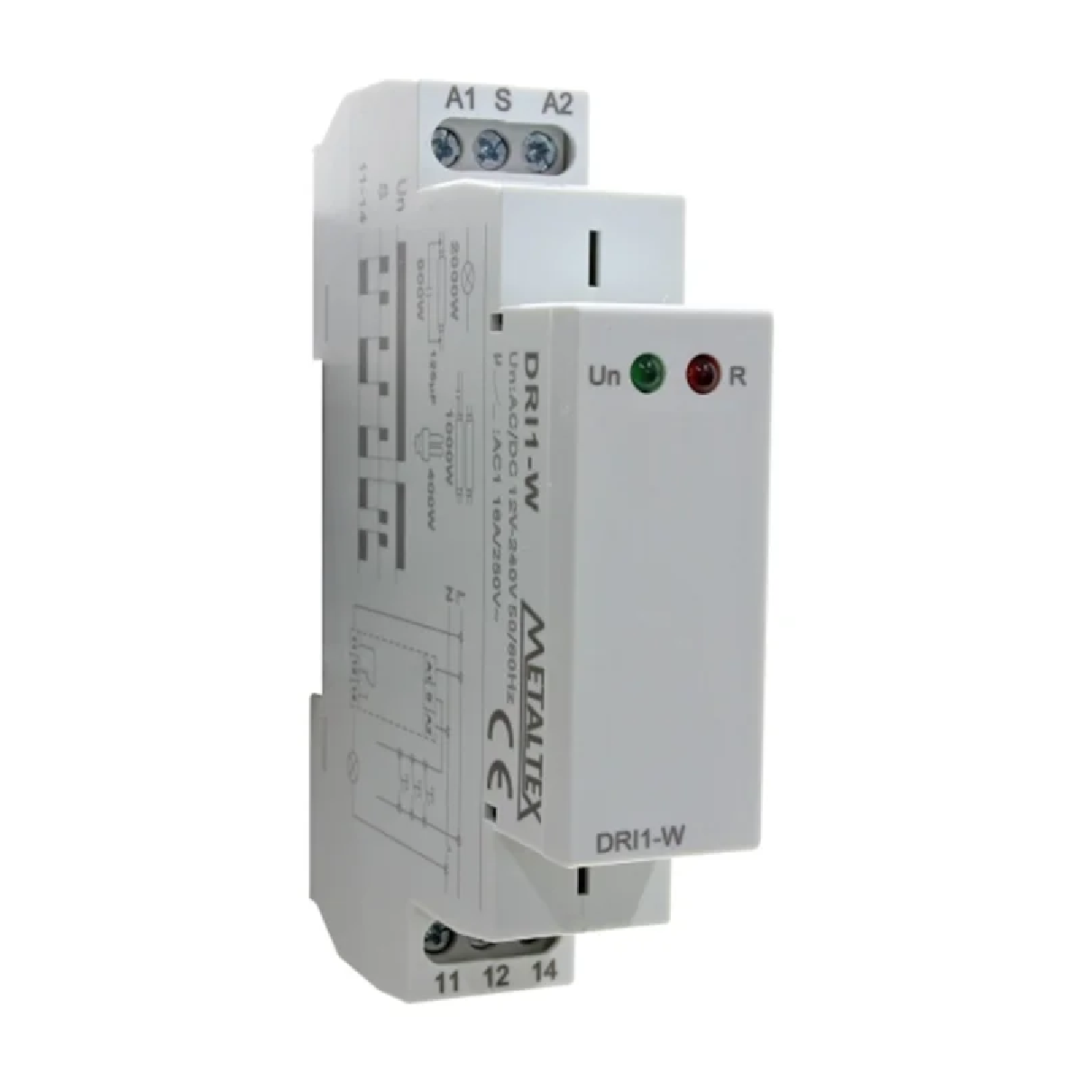 RELE DE IMPULSO 12-240VCA/CC 1 CONTATO REVERSIVEL 16A DRI1-W