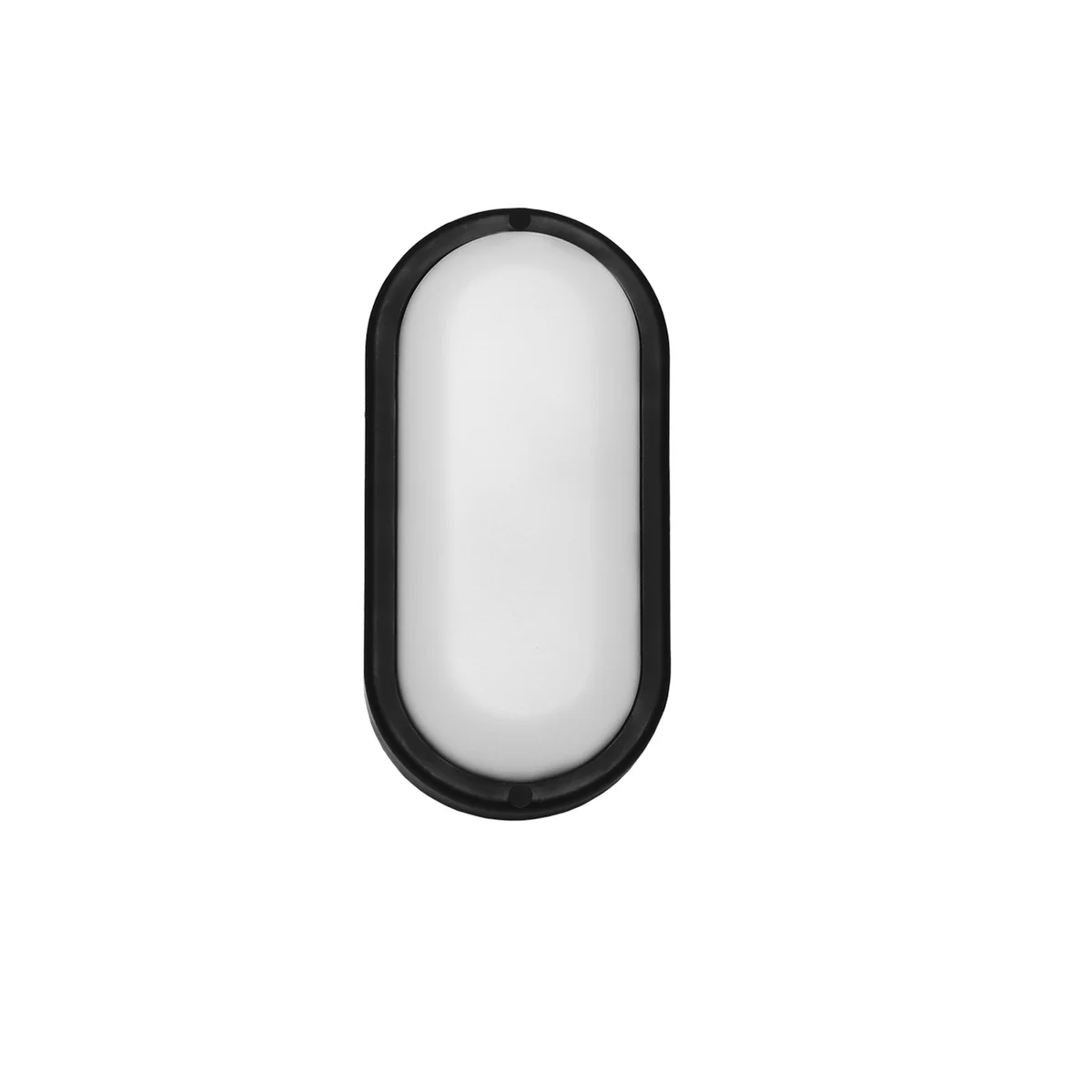 ARANDELA TARTARUGA LED PHARE 12W 3000K PRETO - TASCHIBRA