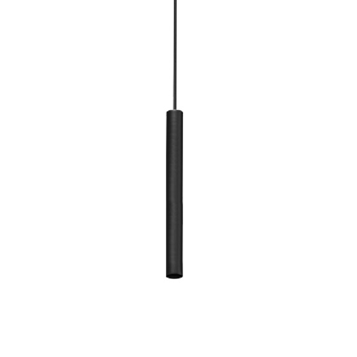 PENDENTE TABLI 400MM MR11 PRETO FOSCO - TASCHIBRA
