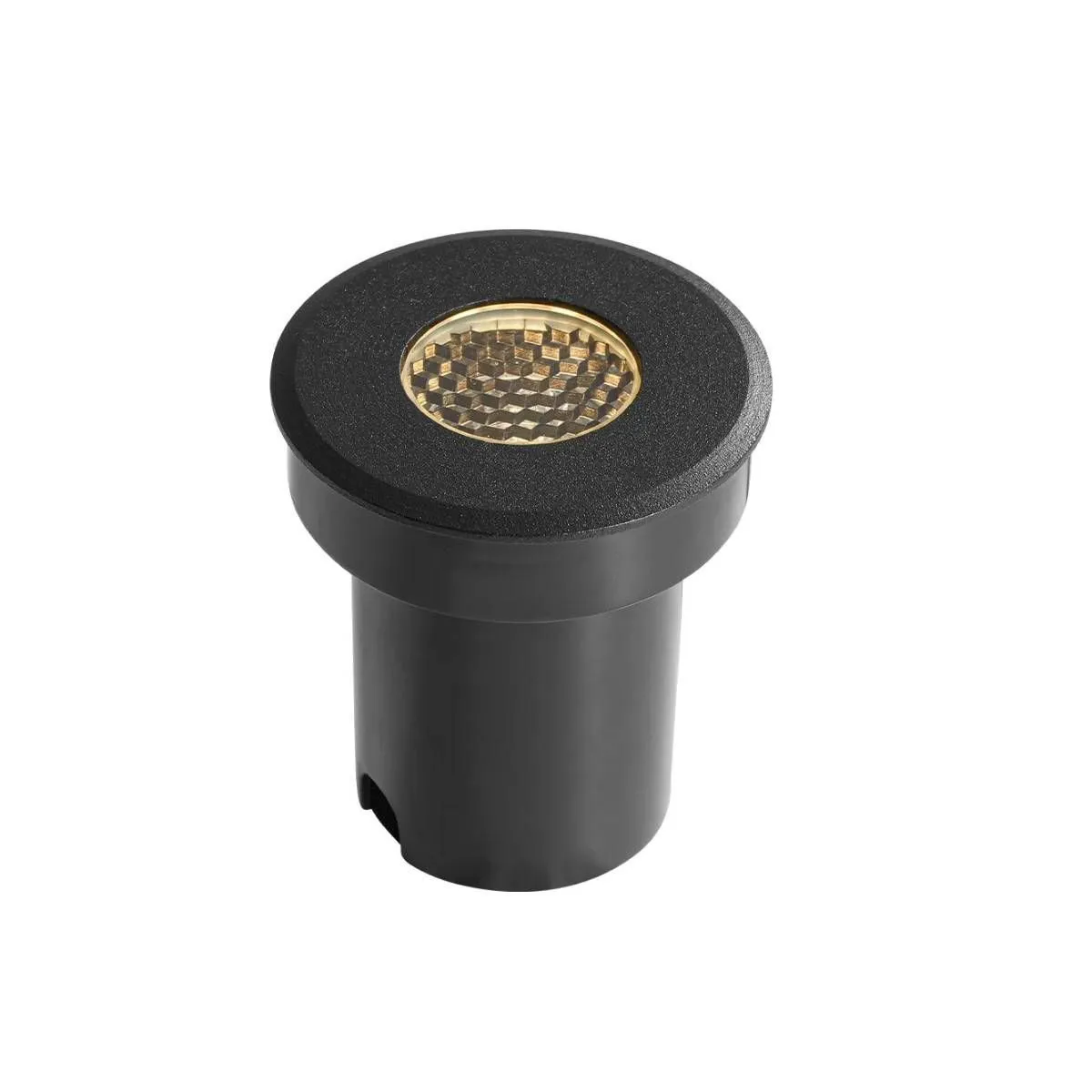 EMBUTIDO DE SOLO REDONDO LED 5W 2700K SENF PRETO NORDECOR