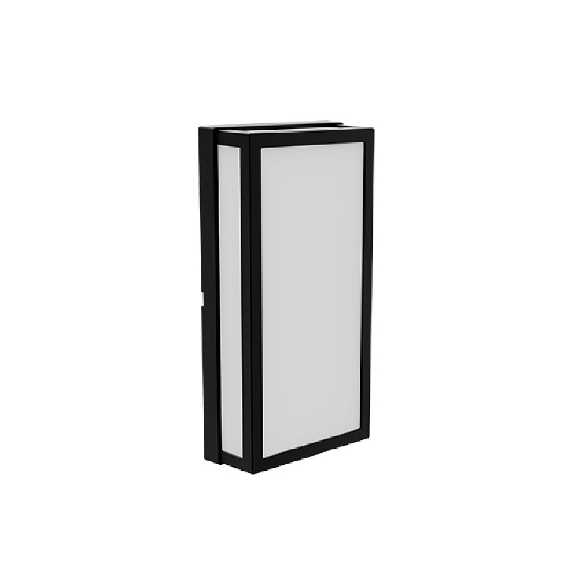 ARANDELA LED YAPI 6500K 15W RETANGULAR PRETA TASCHIBRA