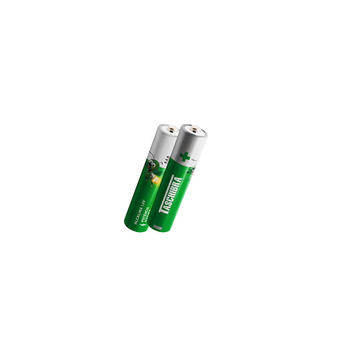 PILHA ALCALINA AAA PALITO 1,5V C/2PC - TASCHIBRA
