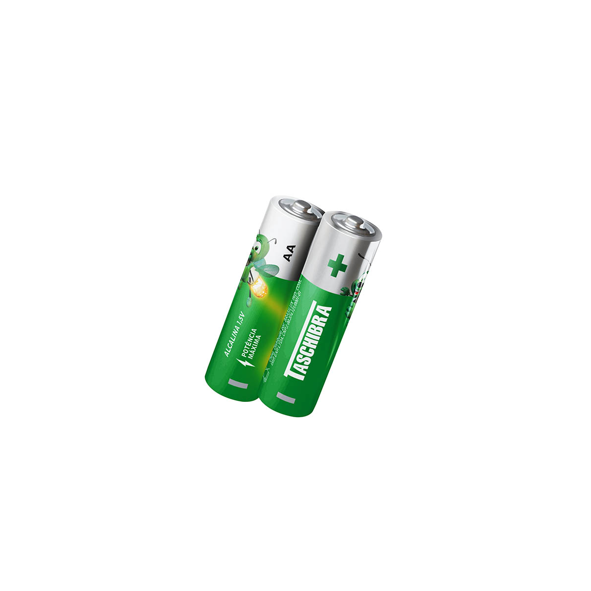 PILHA ALCALINA  AA 1,5V C/2PC - TASCHIBRA