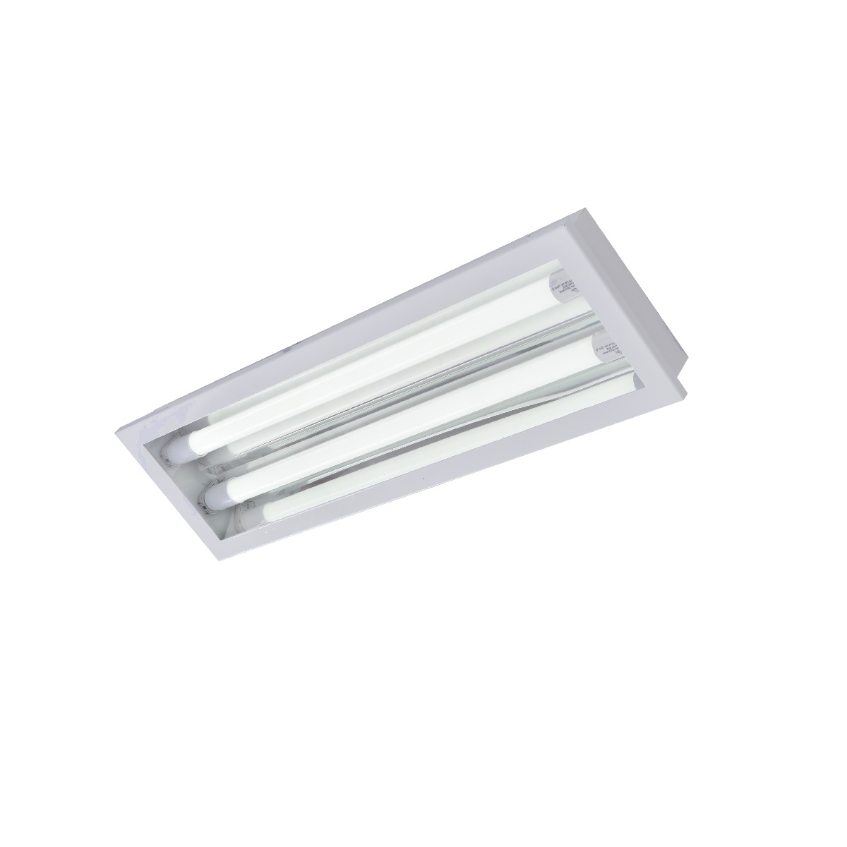 LUM A/REND EMB P/ LAMP LED 10W S/ ALETAS BLAN