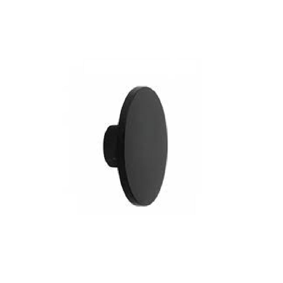 ARANDELA LED ECLIPSE 12W 3000K PRETA