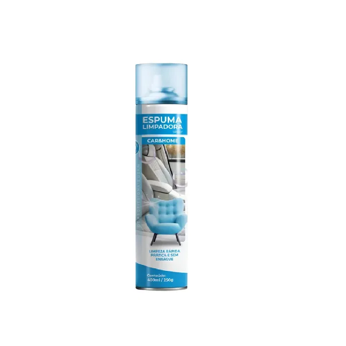 ESPUMA LIMPA TUDO CAR&HOME 400ML/250G - ETANIZ