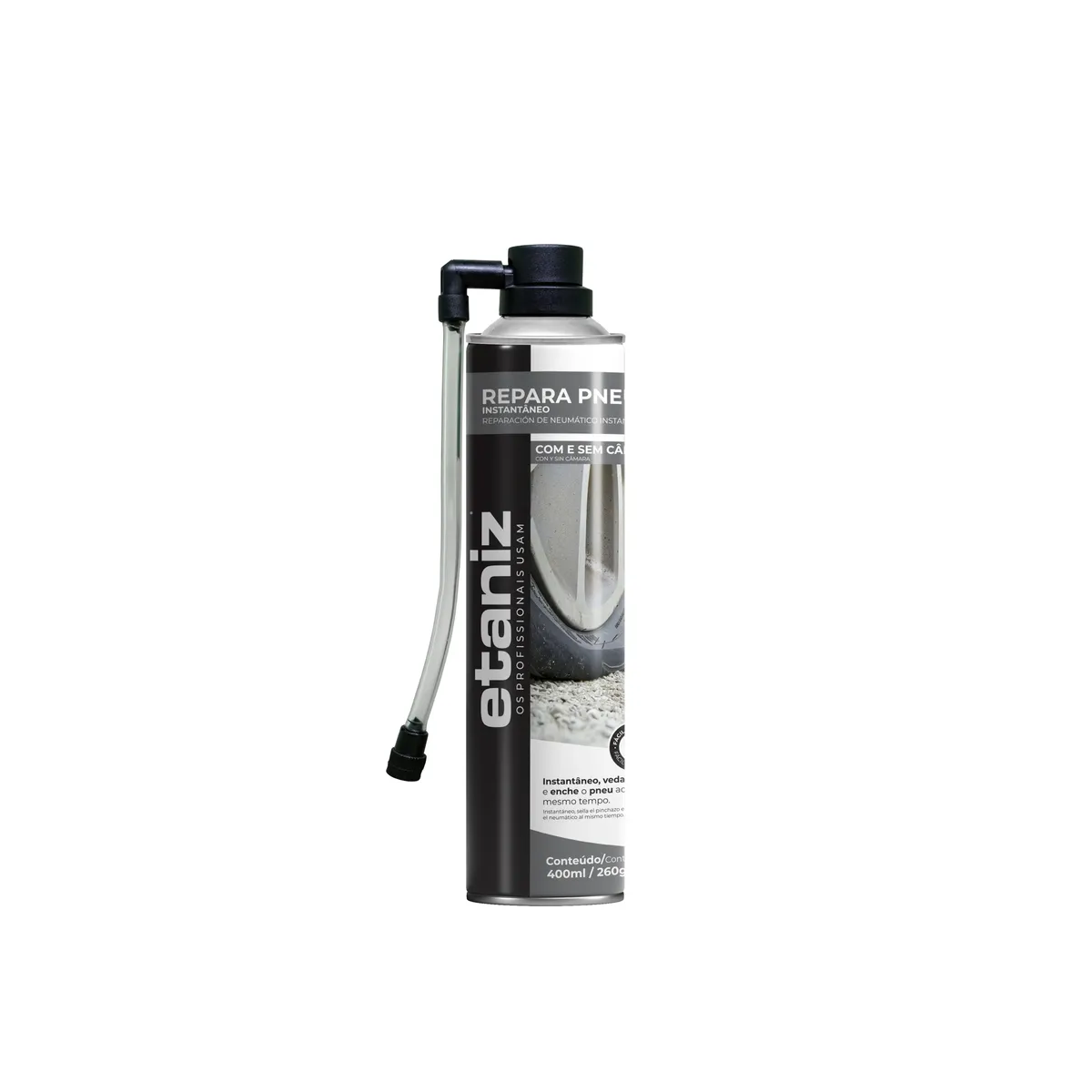 SPRAY REPARA PNEUS 400ML/260G - ETANIZ