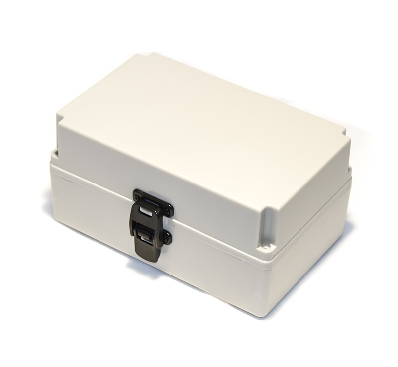 CAIXA COMANDO PLASTICA 25X16X12CM OPACA C/FECHO IP54 - SCHUMACHER