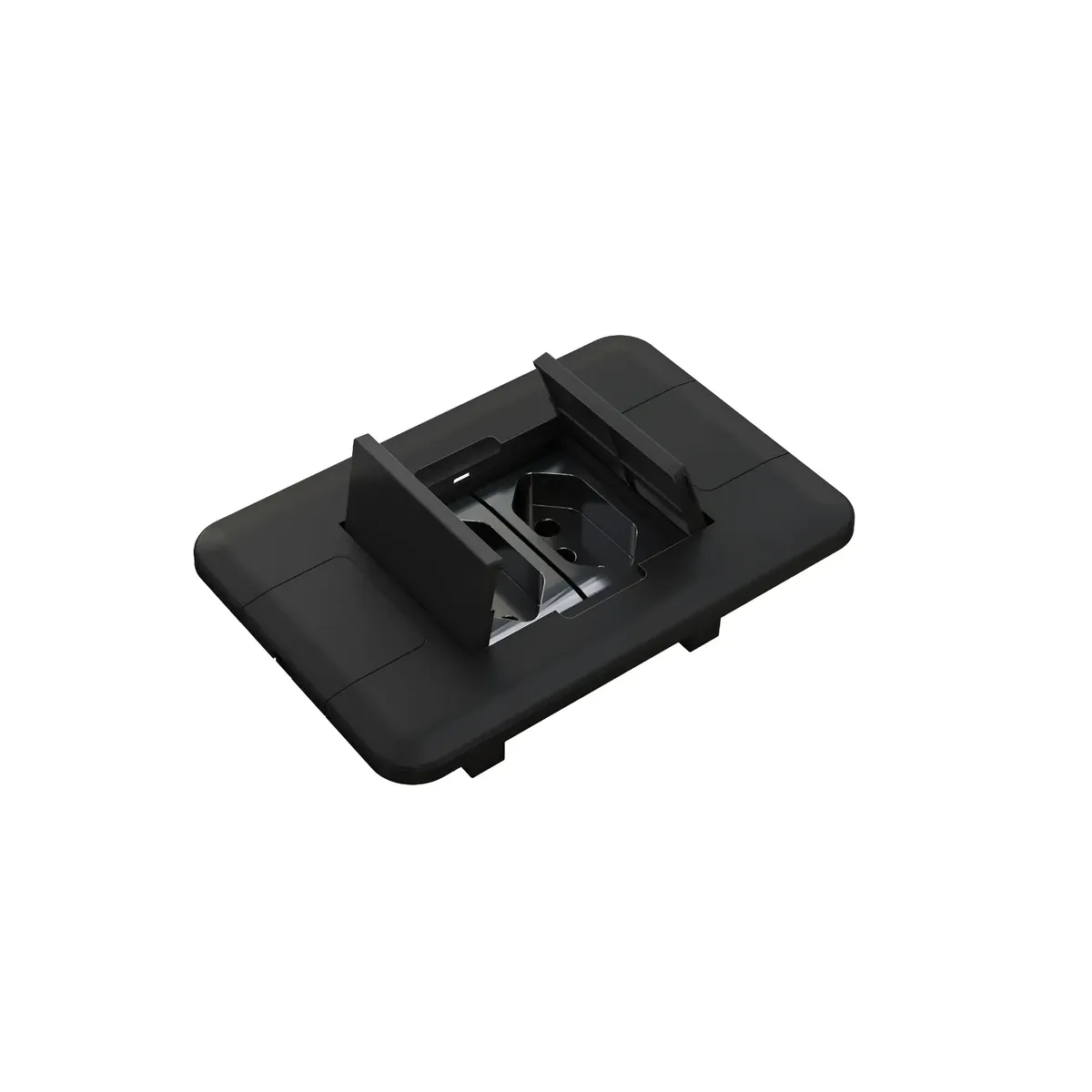 CAIXA EMBUTIDA PARA TOMADA DE MESA PRETA 4X2 ESPELHO 2 MODULOS