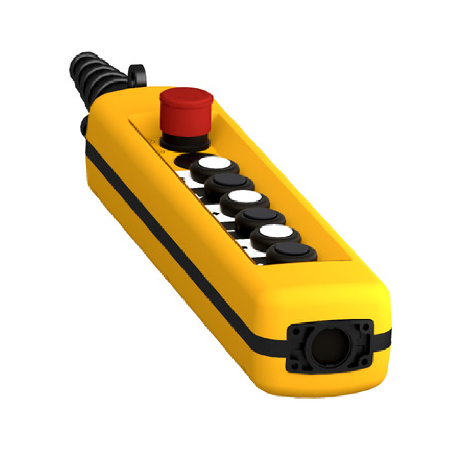 BOTOEIRA INDUSTRIAL  XAC-A6913 DE 6 BOTOES + EMERGENCIA - COM 2 VELOCIDADES