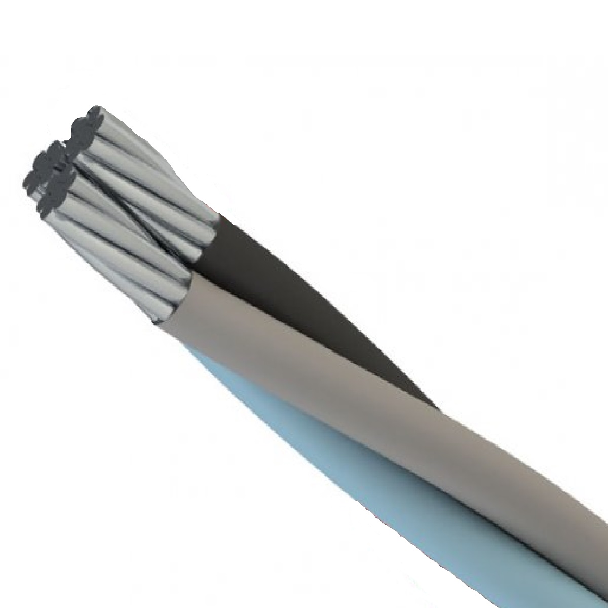 CABO ALUMINIO NEUTRO AZUL   TRIPLEX 2X1X35MM XLPE 90 MULTIPLEXADO
