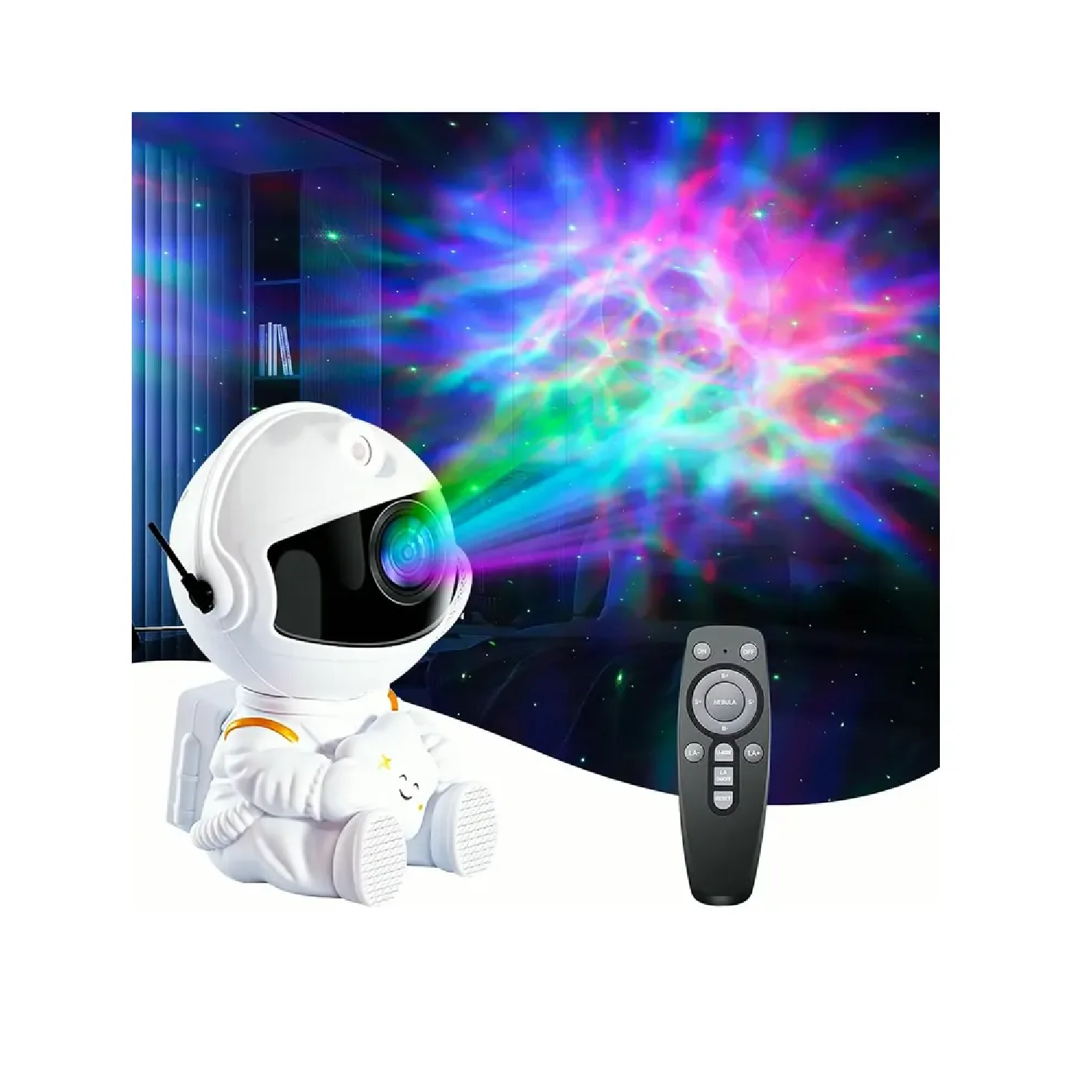 PROJETOR DE LUZ DE ASTRONAUTA
