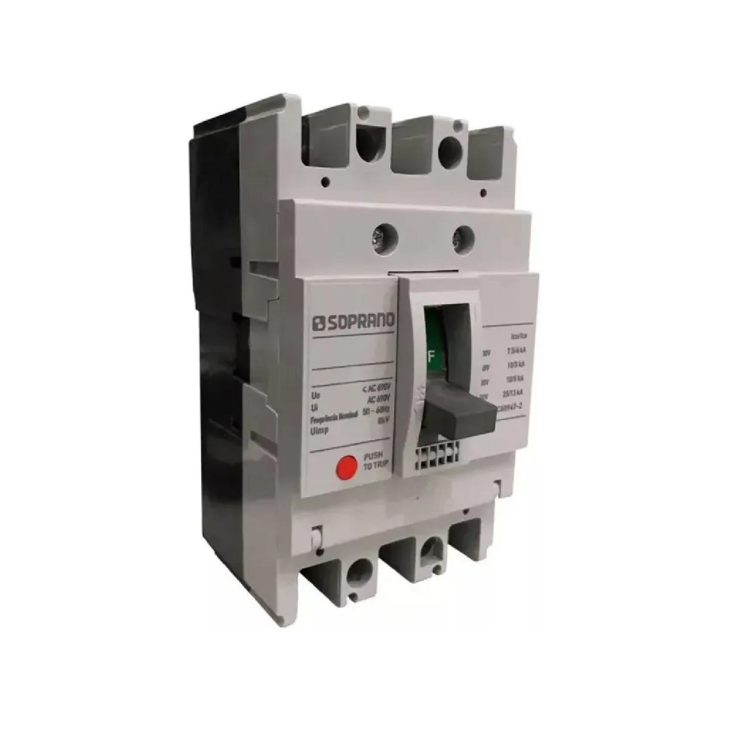 DISJUNTOR CAIXA MOLDADA 3X400A