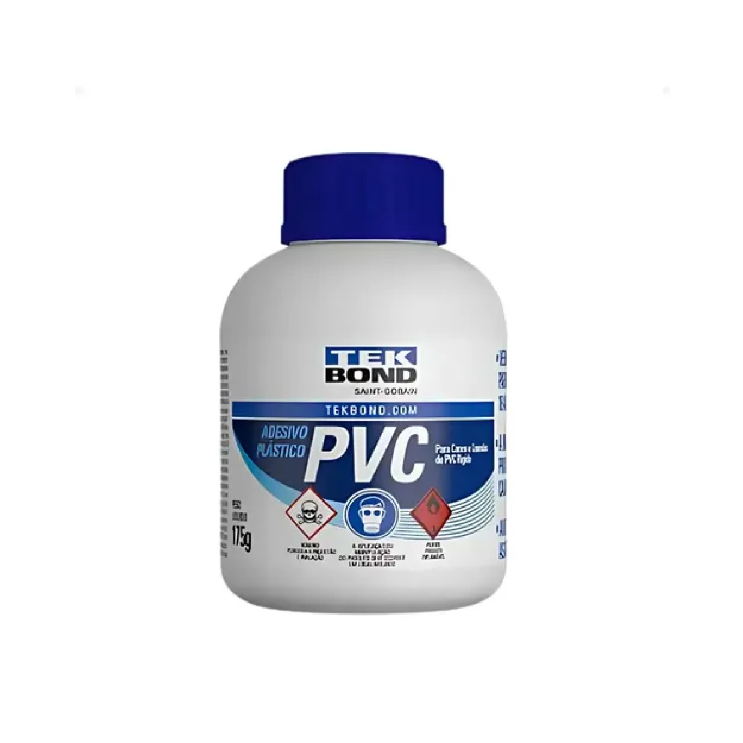 H ADESIVO PVC INCOLOR FRASCO 175G - TEKBOND