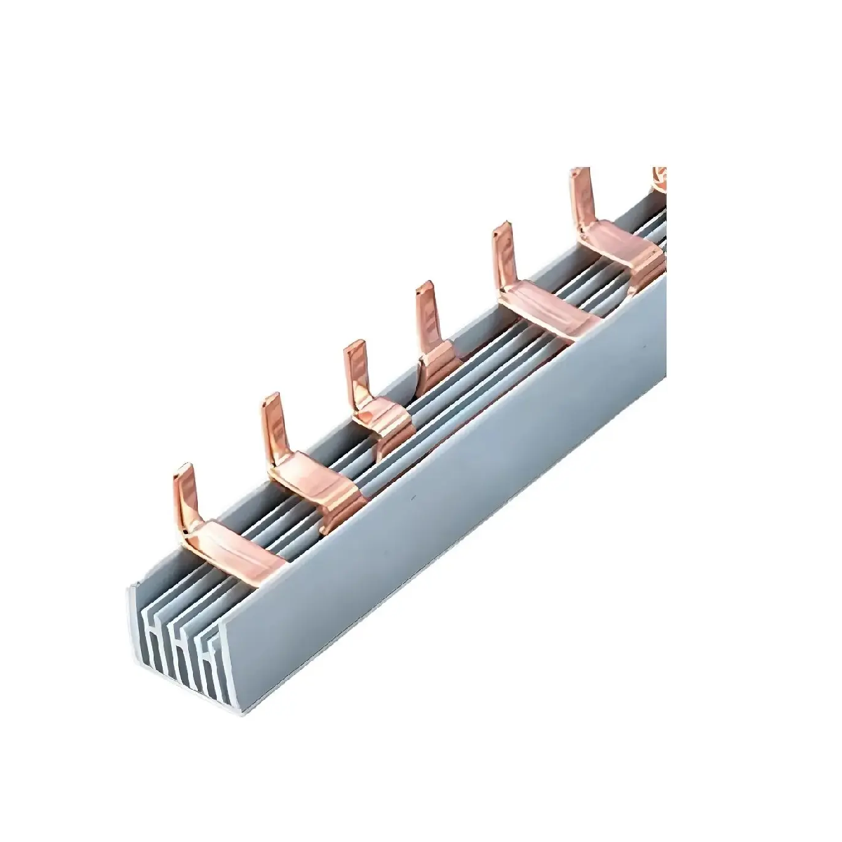 BARRAMENTO TIPO PINO 1MT 18X58P DIN 200A TRIFASICO