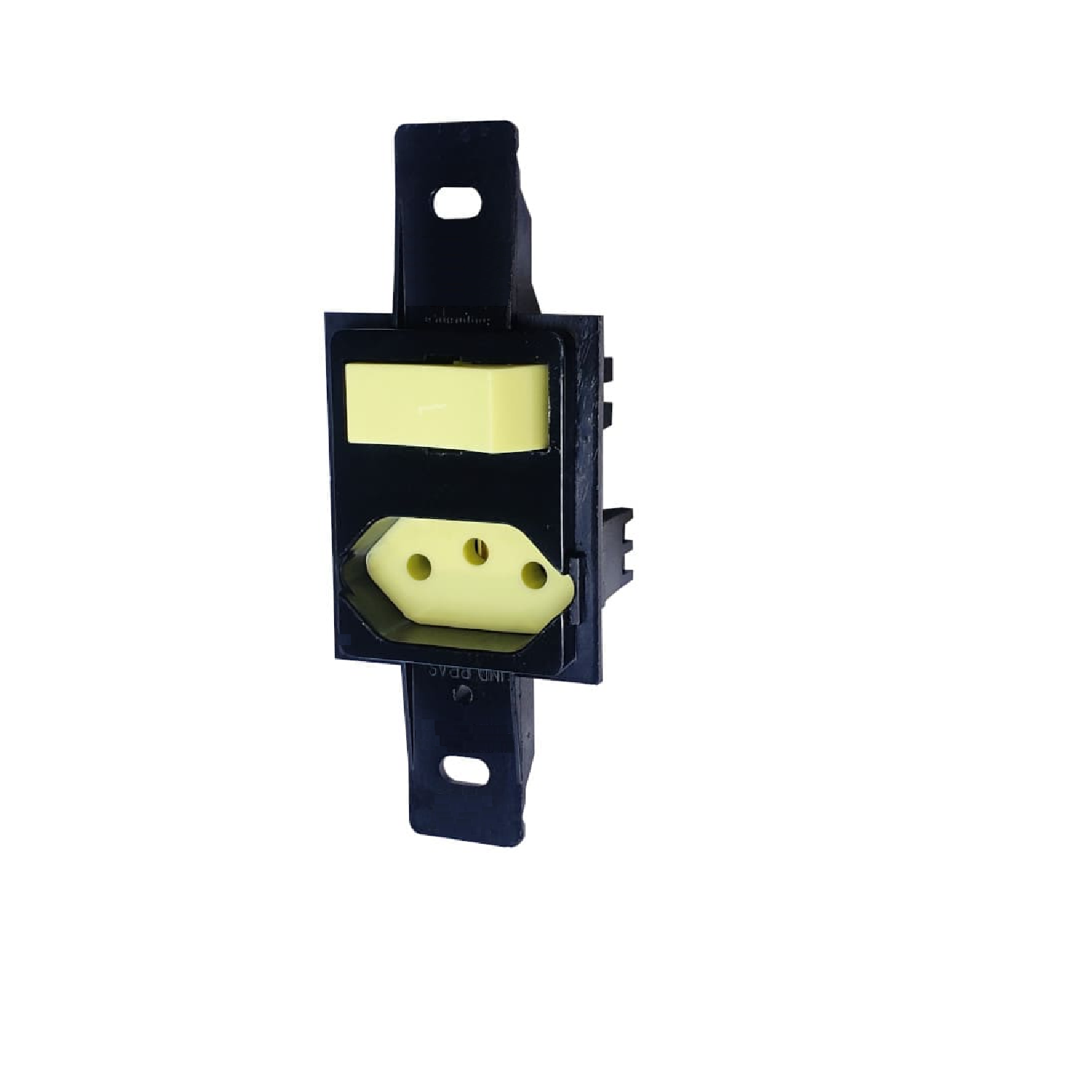 CONJUNTO 1 INTERRUPTOR PARALELO COM TOMADA 10A SEM PLACA 3 MODULOS PEZZI 10000