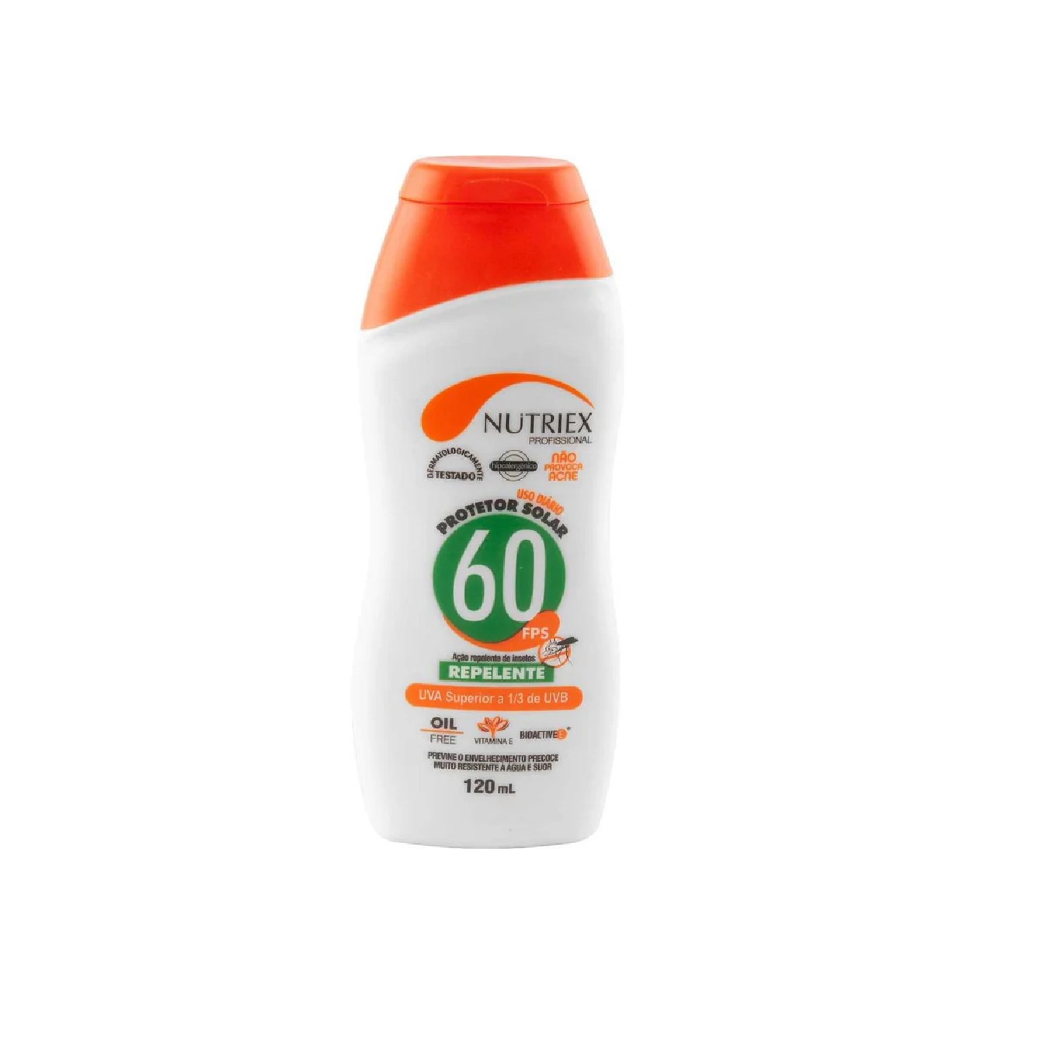 PROTETOR SOLAR FPS60 C/REP 120ML NUTRIEX