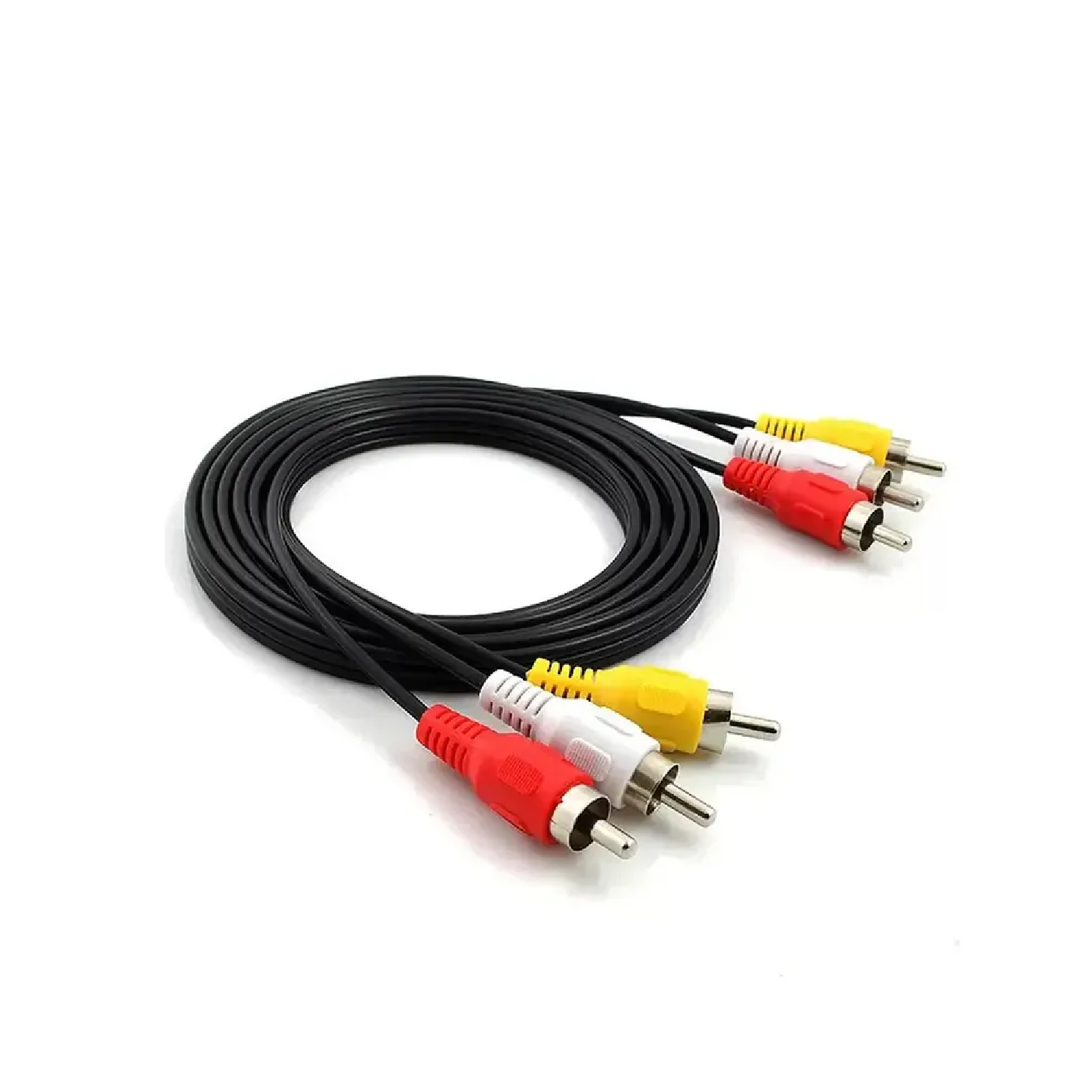 CABO AUDIO E VIDEO RCA X RCA 3 VIAS - 1,80 MTS