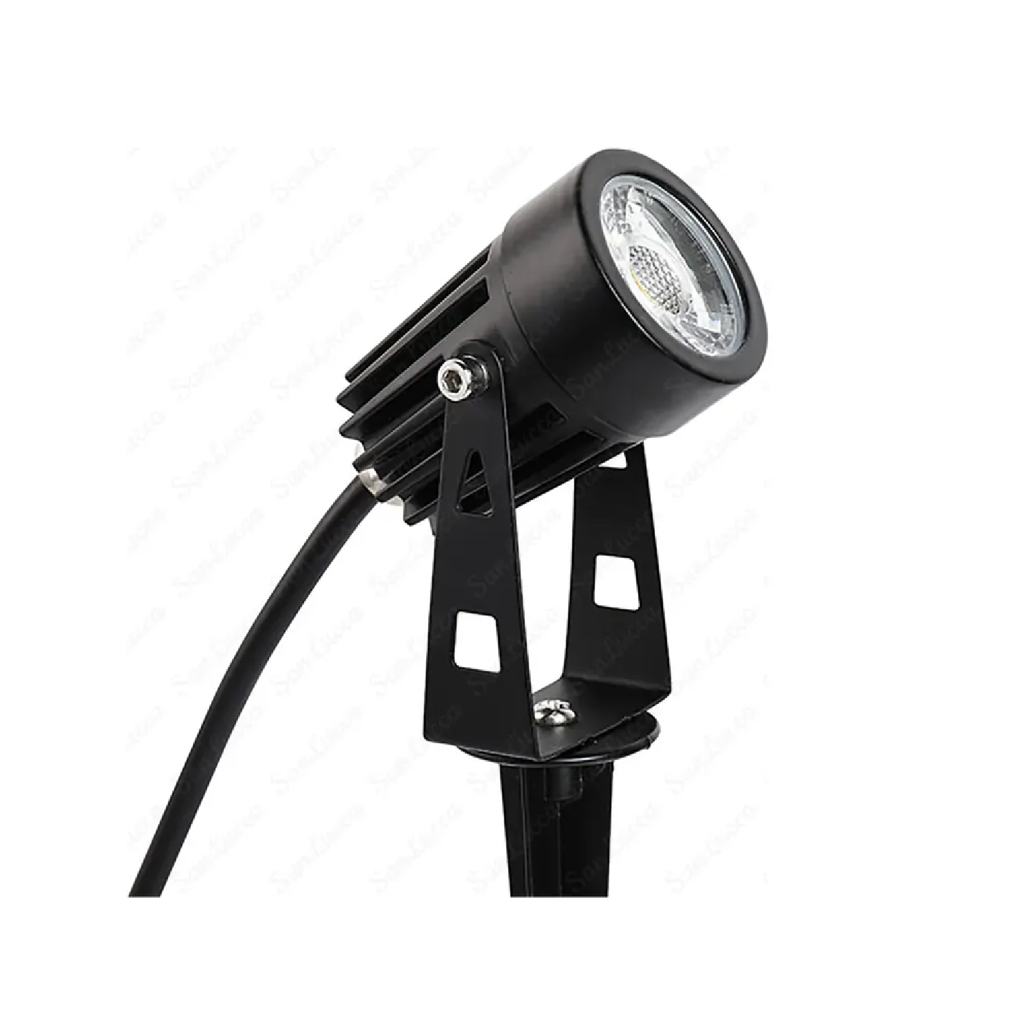 ESPETO LED OYNE PRETO IP65 3W 3000K - NORDECOR
