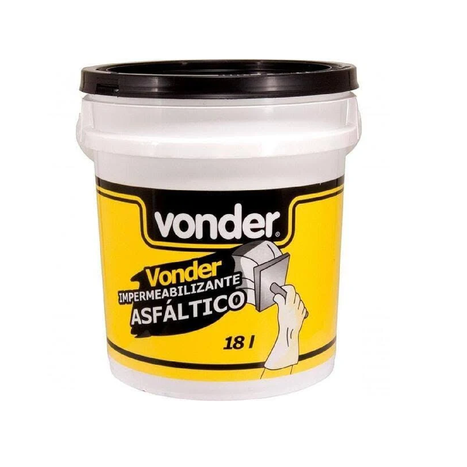 IMPERMEABILIZANTE ASFALTICO 18L - VONDER