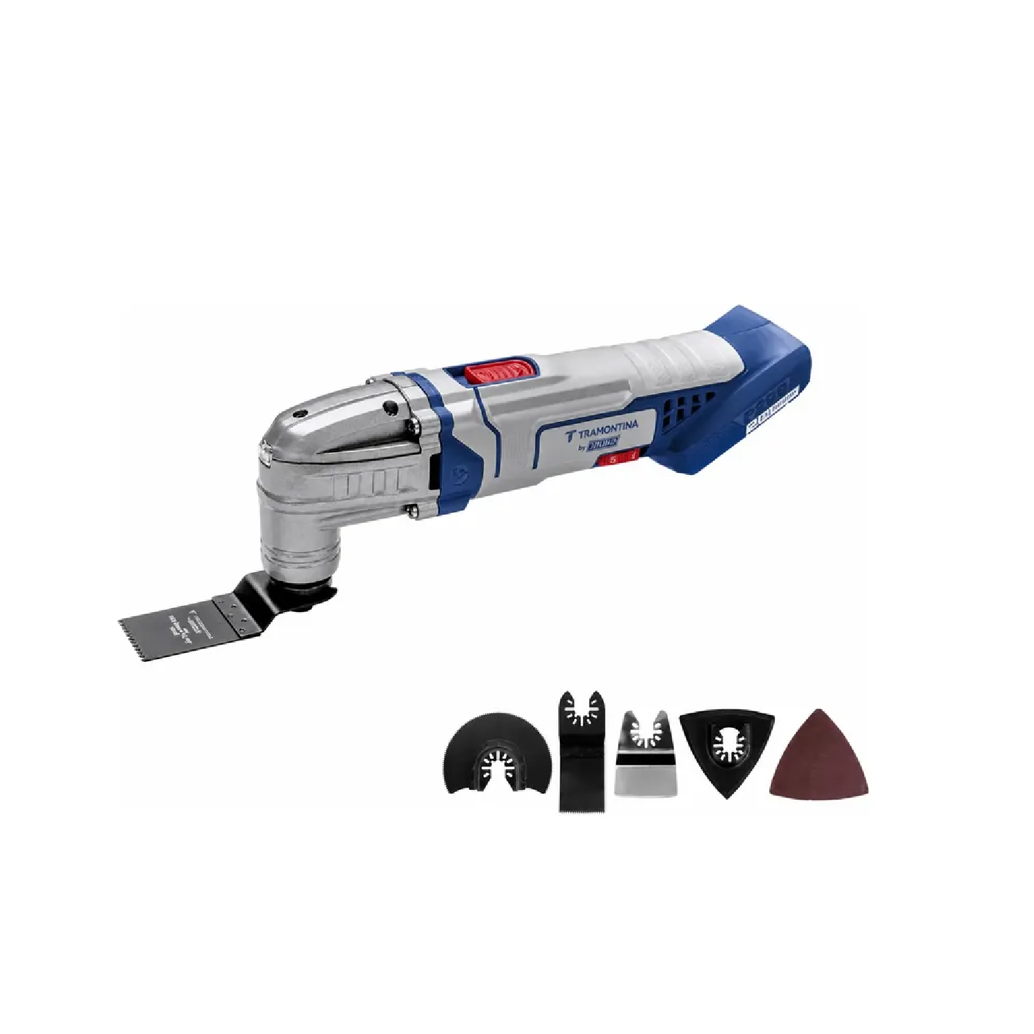 MULTIFERRAMENTA OSCILANTE 20V ATÉ 20000RPM BL SEM BATERIA - TRAMONTINA